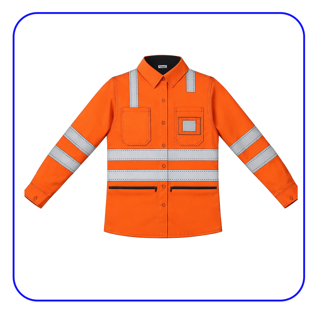 Camisa de seguridad con forro polar