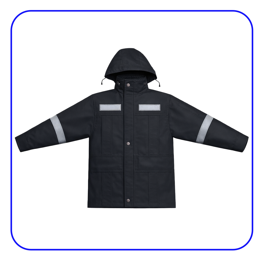 Casaca térmica doble entrada