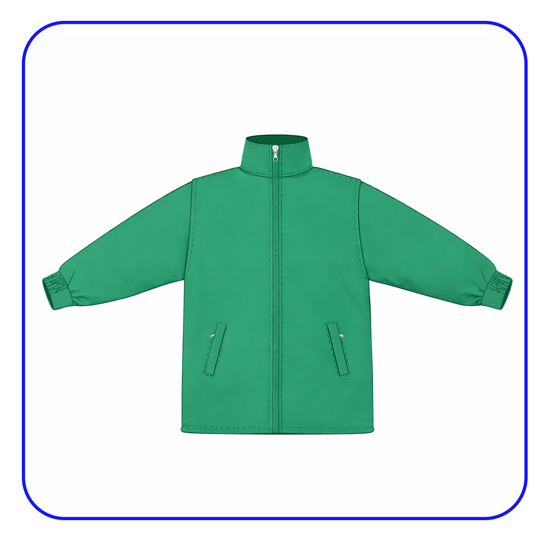 Casaca con forro polar